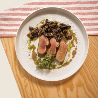 Polędwiczka wieprzowa w sosie grzybowym 160g