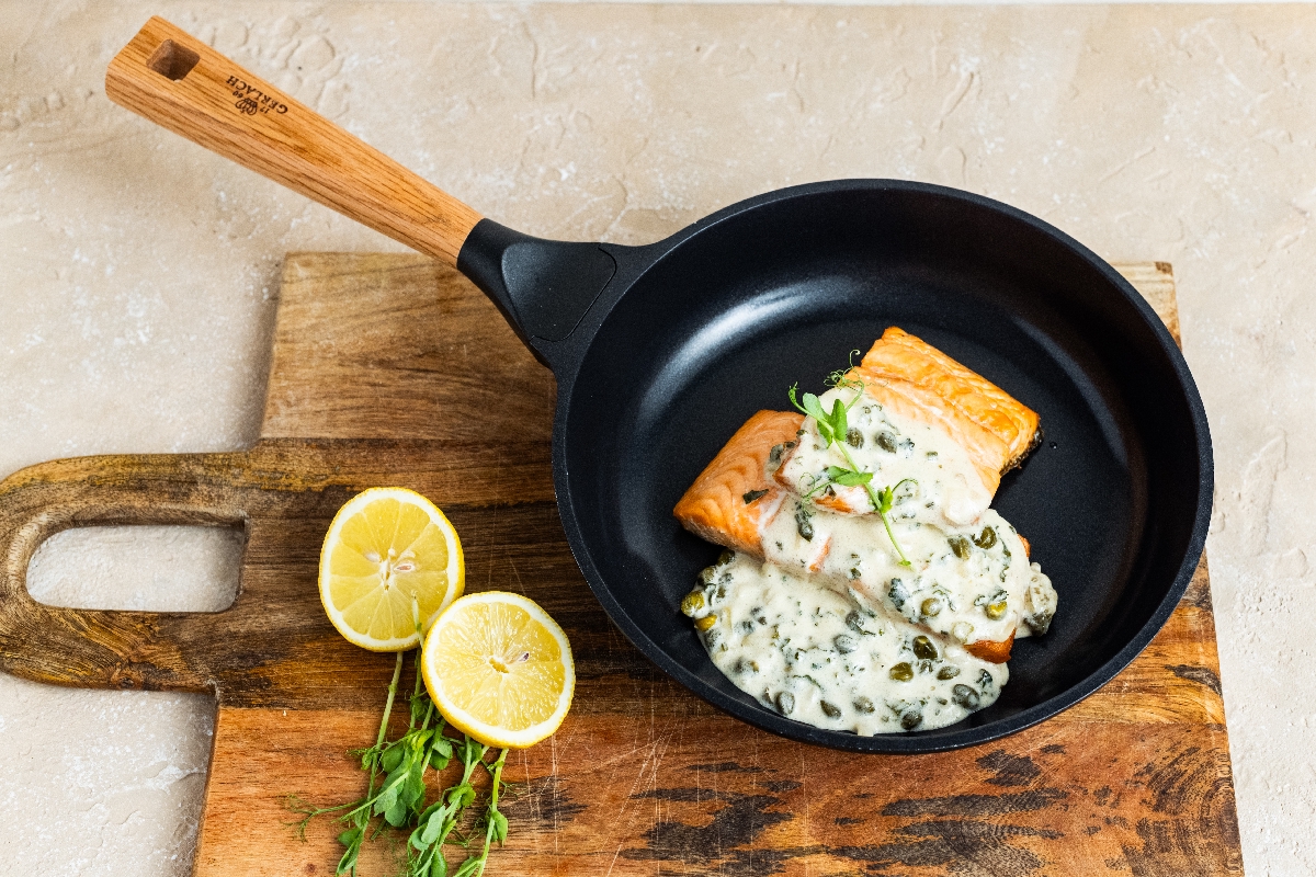 Filet z łososia z sosem kaparowo-cytrynowym 180 g - obrazek 3