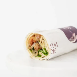 Wrap z krewetką w panko