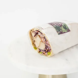 Wrap z kurczakiem teryaki