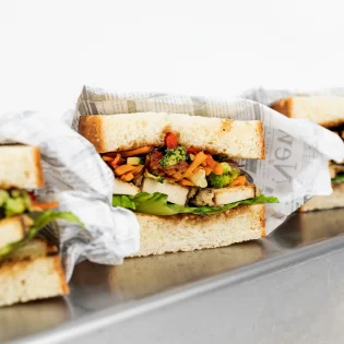Kanapka szokupan z tofu