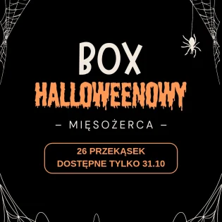 Box Halloweenowy 2026 – Mięsożerca – No To Plum Catering