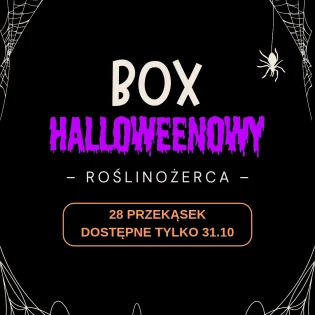 Box Halloweenowy 2026 – Roślinożerca (vege) – No To Plum Catering