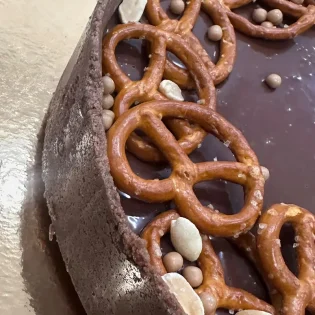 Tarta Snikers